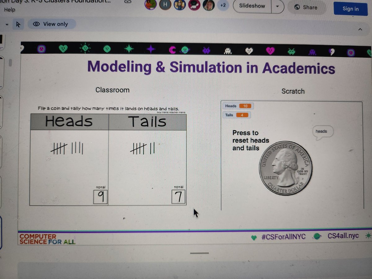 Today's CS4All Makeup session with @Hannon131 does a deeper dive on Modeling and Simulation in CS. Check out a few of these real world connections.
@techstrodinaire