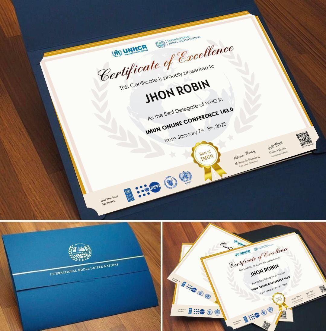 VIPEXOLSHAWOL's tweet photo. Attend IMUN Online Conference &amp; Get your professional International MUN certificate 🤩 These certificates are online friendly so you can easily display them on your LinkedIn profiles or attach them to your resume or higher studies applications✅
https://t.co/JhRiFeFOZh https://t.co/w0p7dTi3TS