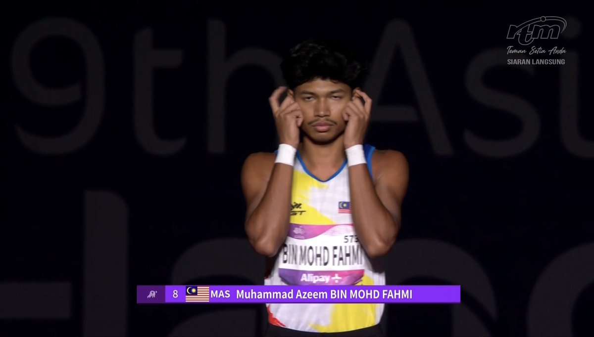 aryyaff's tweet photo. @ASTROARENA Plus with lawa gila runner introduction dekat sukan asia kalini, dah macam olimpik di jepun yg lepas ๐๐๐
#AsianGames2022 #Hangzhou2022 #SukanAsia2022 #TeamMsia https://t.co/hPVfAjSKAl