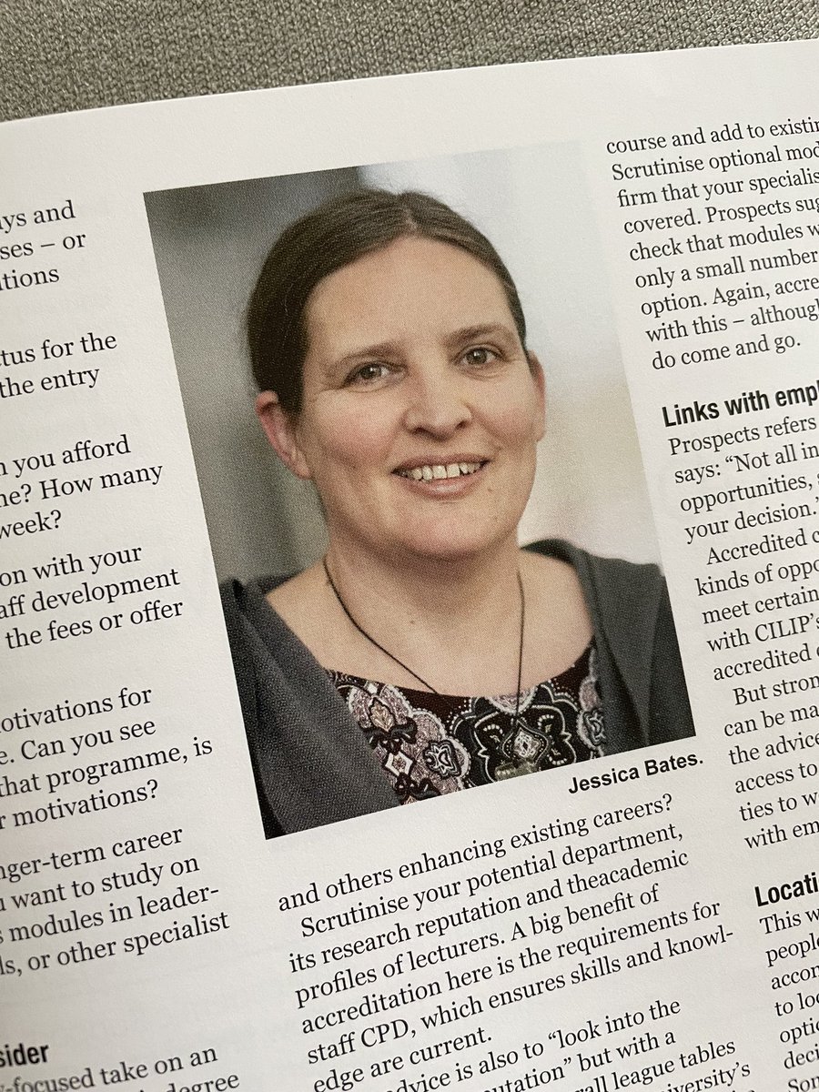 Veronica Price 📚💙🇪🇺 (@vonprice) on Twitter photo Great to see your excellent advice in the latest <a href="/InfoProMag/">InfoProMag</a> from <a href="/CILIPinfo/">CILIP</a>, <a href="/Jessica_Bates/">Jessica Bates</a> Studying with you <a href="/UlsterUni/">Ulster University</a> certainly helped me find my dream career 😊 Great to see your excellent advice in the latest <a href="/InfoProMag/">InfoProMag</a> from <a href="/CILIPinfo/">CILIP</a>, <a href="/Jessica_Bates/">Jessica Bates</a> Studying with you <a href="/UlsterUni/">Ulster University</a> certainly helped me find my dream career 😊