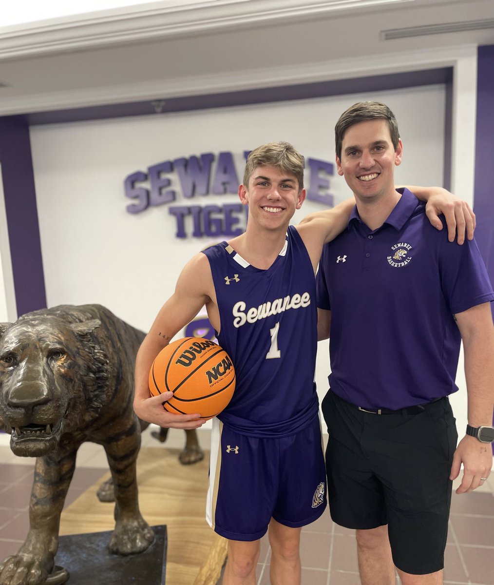 Beyond thankful to have received an offer from Sewanee after an amazing visit. Thank you to Coach Merrell and Coach Emerson for the opportunity to continue my basketball career at the college level!