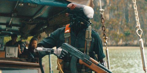 TSoS_'s tweet photo. #TheCreator is among the most stunning movies I have ever seen on the big screen. Despite the many VFX shots, it feels beautifully hand-made and stuns with terrific designs. Nearly everything is a money shot. While the story is not without flaw, its emotional core functions well. https://t.co/Td9SOBwWdp