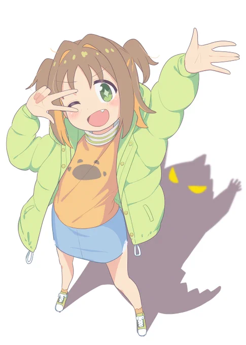 あっさひっだぞー!!#おにまい #おにまいお絵描き #桜花あさひ 