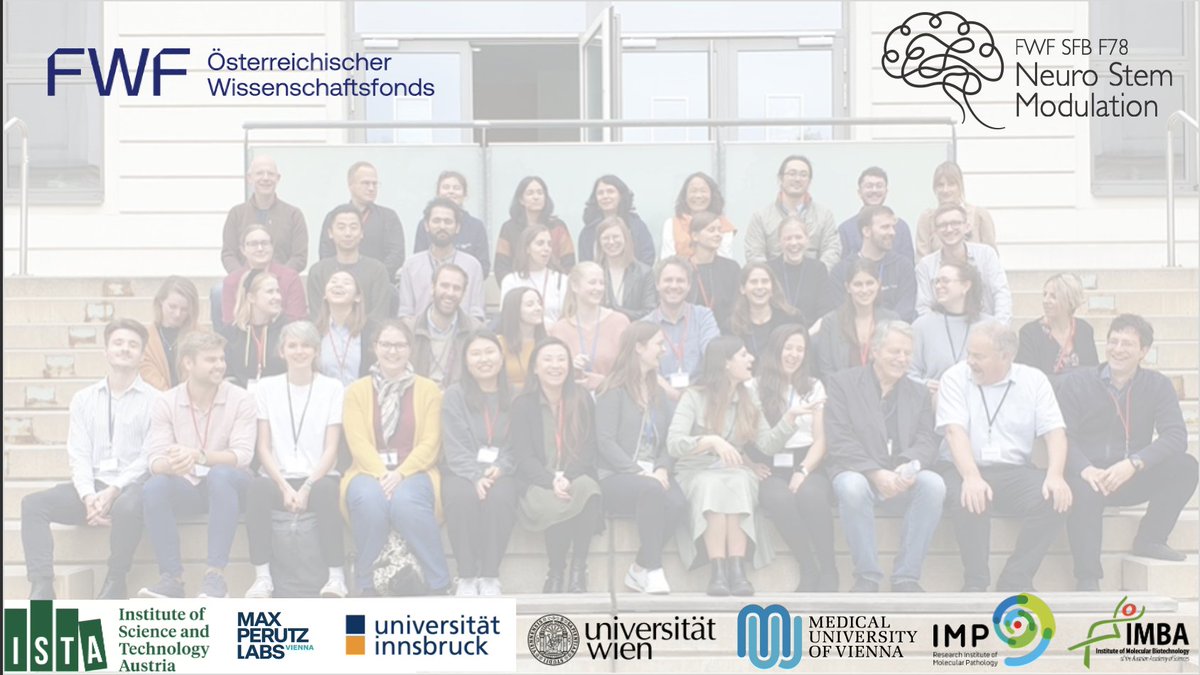 Neuro Stem Modulation - SFB F78 tweet media