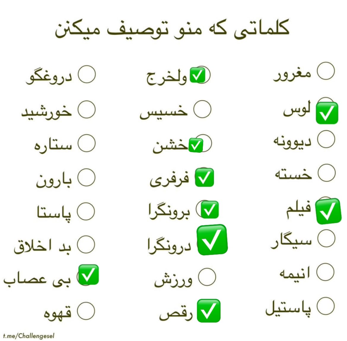 درون و پرون گرا بودن بستگی به مکان داره دیگه ….:)