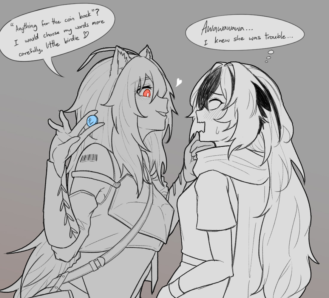 odossan's tweet photo. concluding her #Arkquest after an anticlimactic final battle, Snowsant's loot was stolen from a thief while on her way back home ー but she easily got it back using her accumulated experience throughout this #SnowsantQuest https://t.co/OvJawxorBz