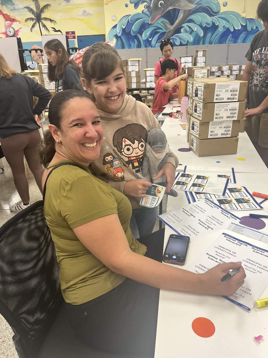Lori Canning (@loricanning) on Twitter photo Thank you to @HandsOnBroward for organizing today’s book packing event <a href="/GulfstreamELC/">GulfstreamEarlyLearning</a>. Today we are packing 25,000 #readfortherecord books for <a href="/browardschools/">Broward Schools</a> Prek and K children with another 15,000 books ready for private school pick up October 10-12. #browardreads Thank you to @HandsOnBroward for organizing today’s book packing event <a href="/GulfstreamELC/">GulfstreamEarlyLearning</a>. Today we are packing 25,000 #readfortherecord books for <a href="/browardschools/">Broward Schools</a> Prek and K children with another 15,000 books ready for private school pick up October 10-12. #browardreads