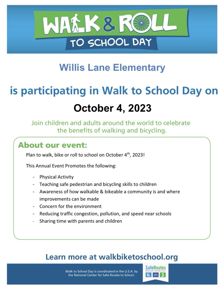 Willis Lane PTA tweet media