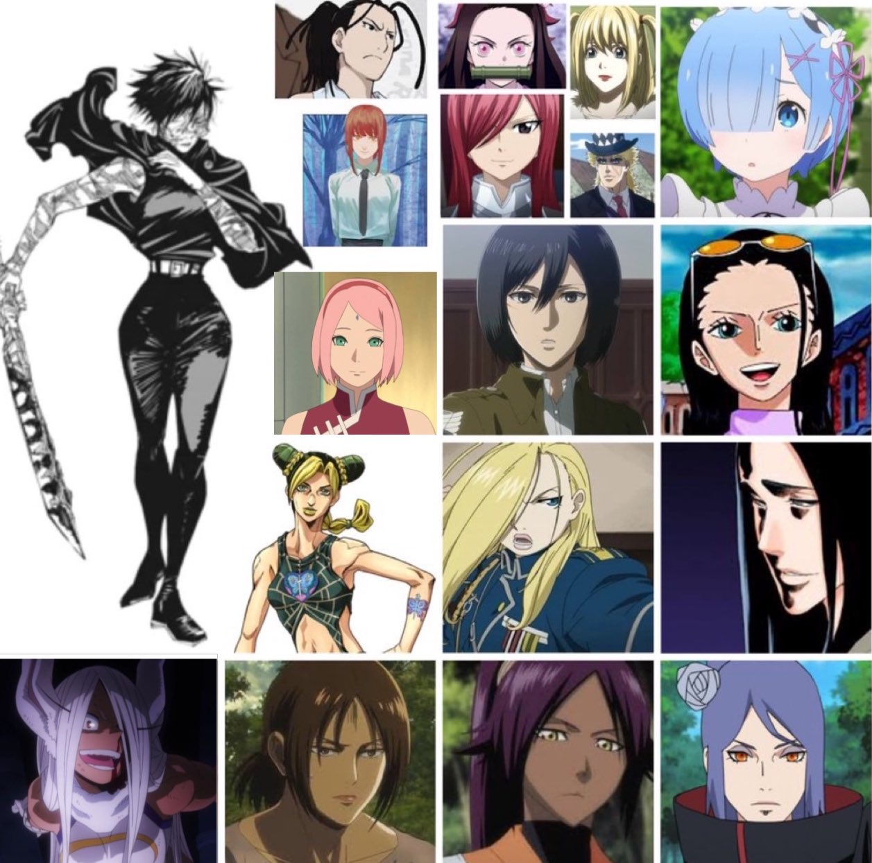 Amazing Female Anime Characters