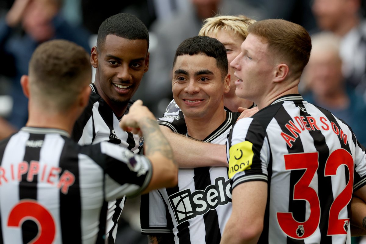 NUFC's tweet photo. Kieran Trippier 👉 Miggy Almirón

Another assist for @trippier2! 🅰️ https://t.co/8v9hvU3Lc3