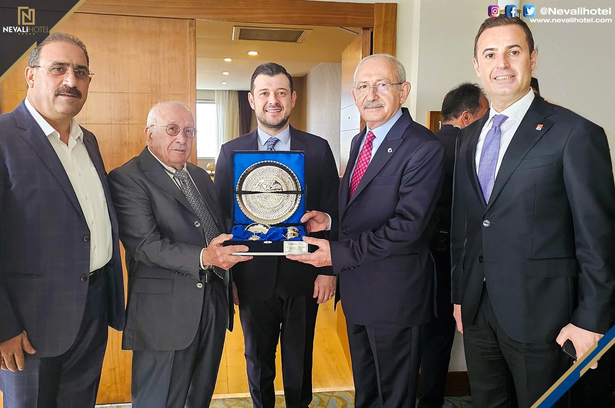 Nevali Hotel olarak Cumhuriyet Halk Partisi Genel Başkanı sn. Kemal Kılıçdaroğlu’nu “Yerel Yönetimler Güneydoğu Anadolu Çalıştayı" kapsamında otelimizde ağırladık.
