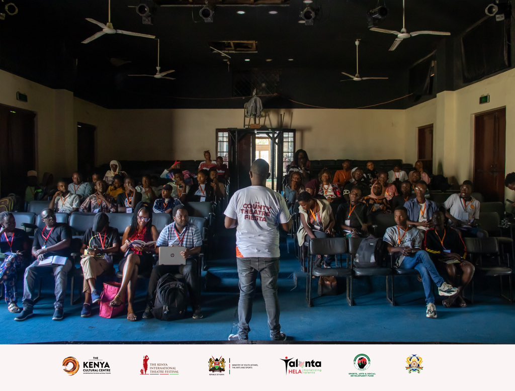 kitfest_ke's tweet photo. The Country Theatre Fiesta kicks off in style at the Little Theatre Club in Mombasa
@CultureCentreKE
#CountyTheatreFiesta
#TalantaHela
#KITFest2023
#TwendeTheatre
#MOYASA
#SASDF
#MMSAdvocates https://t.co/ocGBd0FPQn
