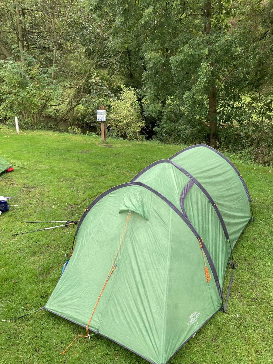 SharnbrookOE's tweet photo. Groups are in safe and sound. Tents pitched up before most of the rain came. Going to be a rainy night but hopefully a goodnight sleep as some of them are a wee bit tired! #day2completed #going4silver #1moreday! #dofe #outdoorliving https://t.co/WDSolCSlBl