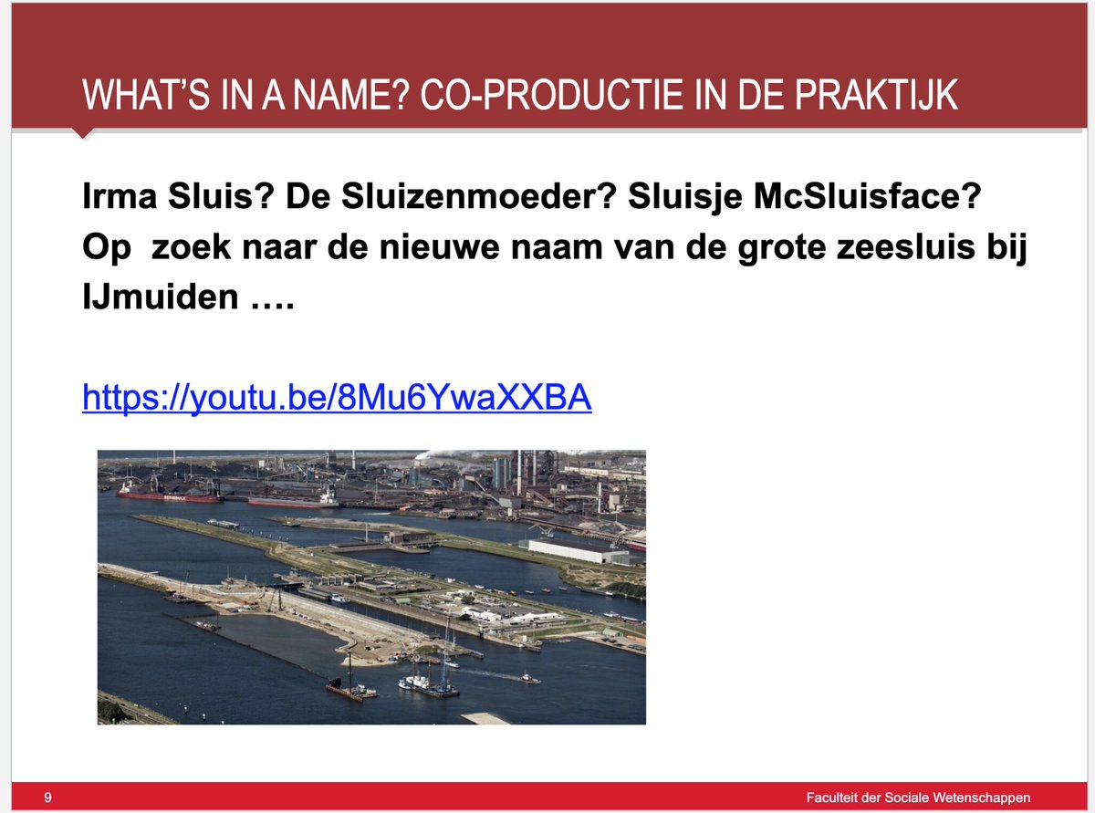 GianniNL's tweet image. Gisteren colleges 7 + 8 &apos;Public Management&apos; @VUamsterdam gehad. Bij #marketization kwam voorbeeld #ZeesluisIJmuiden ook weer voorbij, @JeroenVerwoort 😅😇