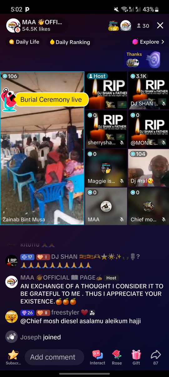 MAAssociation1's tweet photo. NOTICE!!!

WE TAKE THIS OPPORTUNITY TO THANK EVERYONE WHO MANAGED TO CONTRIBUTE ON THE BURRIAL EVENT OF OUR BELOVED DAD FOR WINNIE NALWANGA aka known as DJ SHAN ON TIKTOK, MAY GOD BLESS YOU ALL AND MAY THE SOUL OF OUR BELOVED DAD REST IN PEACE https://t.co/mq7kHzvZrP
