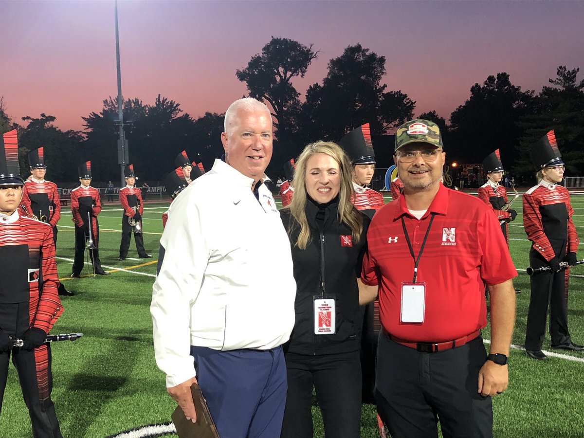 Crosstown pregame full of spirit, talent and a special tribute to our very own Bob Quinn, NNHS’ AD!!
