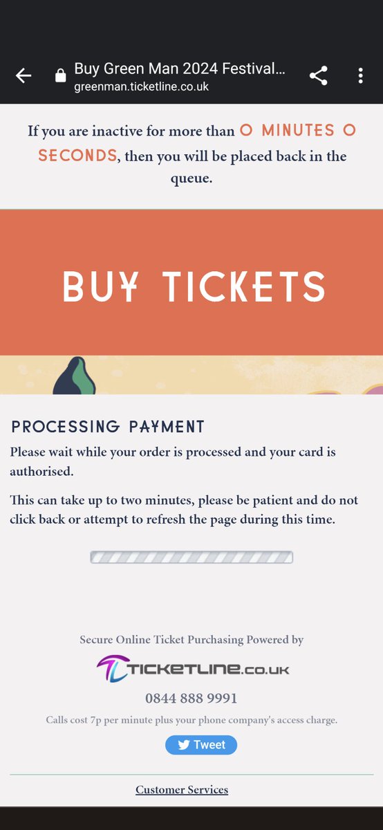 MitchellWalker4's tweet photo. @Ticketline @GreenManFest Please tell me what to do here? I've been here for 10mins https://t.co/ZPKQepI6bn