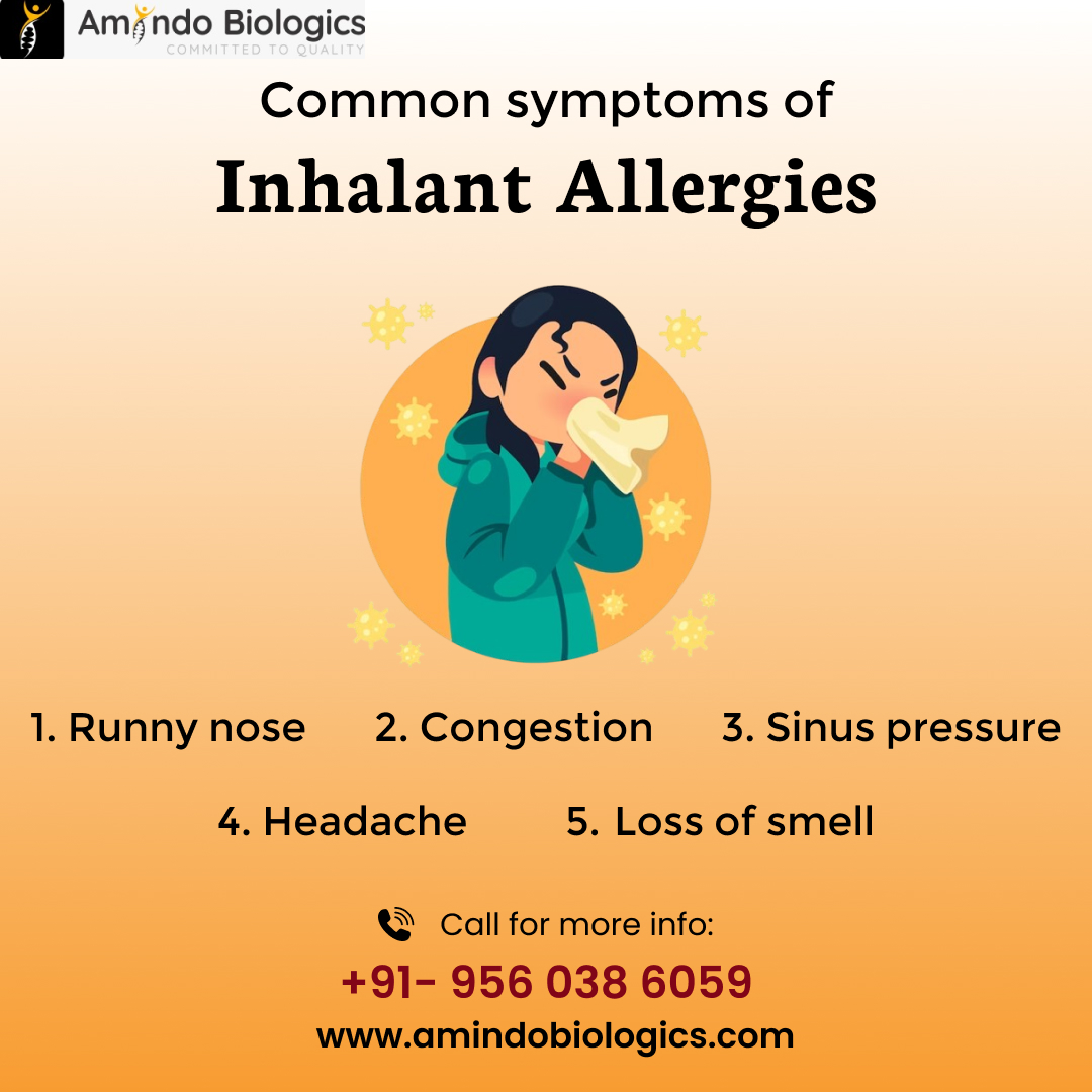Common Inhalant Allergy Symptoms: Runny Nose, Congestion, Sinus Pressure, Headache, Loss of Smell. 
Don't suffer in silence, reach out for expert advice 
#AllergyRelief #InhalantAllergies #ExpertAdvice #PharmaInnovation #HealthcareAdvancements #MedicationMatters #PatientCareFirst
