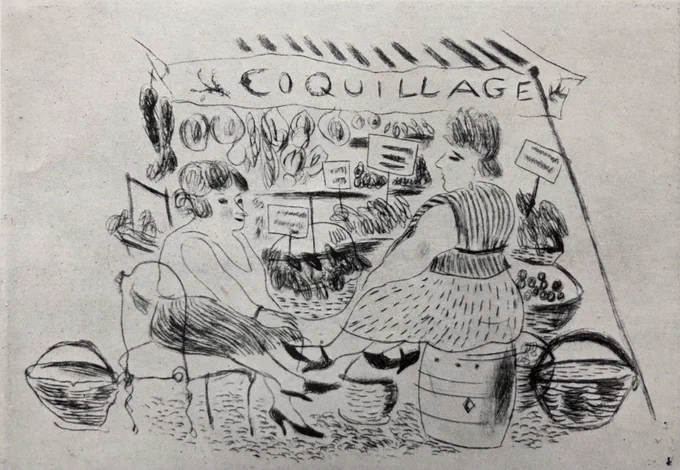 Stella Steyn, « Coquillages, Marseille », 1930s 