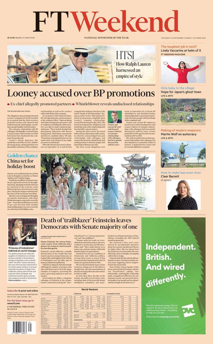 itnhollandeu's tweet image. #frontpagestoday #Week40 #MMXXXIII