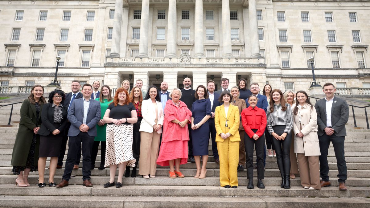 On 28 Sep, our 25@25 programme kicked off at Stormont. @MonicaBelfast addressed the 25 emerging leaders. Designed to foster a new generation of changemakers, this programme will help lead NI's future. We inherit our history. We choose our future. #DeliveringSustainableFutures