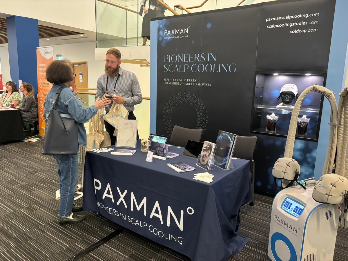 StuieRow's tweet image. Here at #ICCN2023  this weekend. 

Visit us at stand 8 to explore how #scalpcooling enhances nursing excellence.