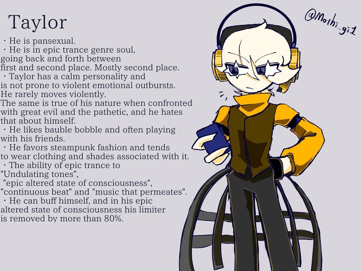 Mothi_gi1's tweet image. #MuzixOC  #ቺቻキのOC
⚙️