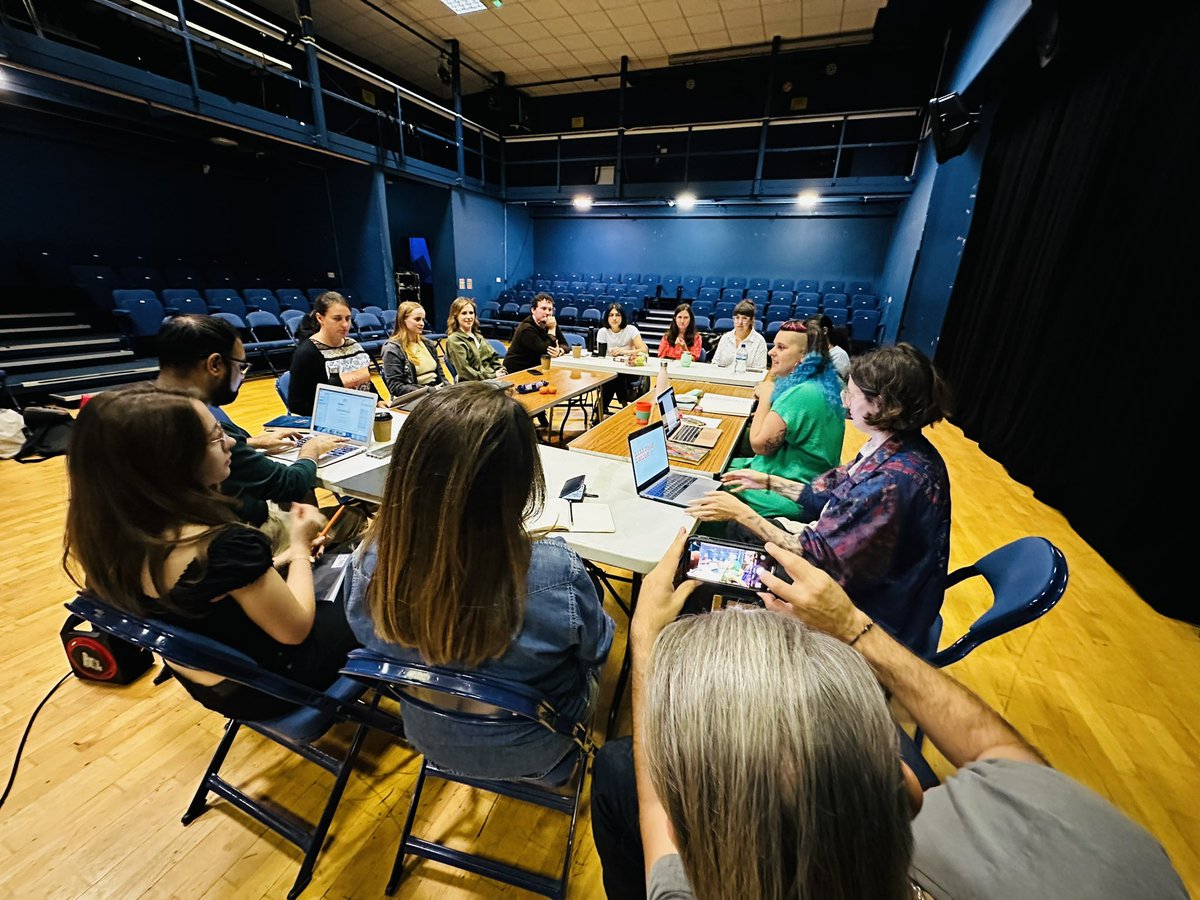 Amazing 1st rehearsal week for the Baba Joon team💚
Don’t miss out on this brilliant new play by <a href="/lisa_zahra/">lisa zahra</a> directed by the incredible @IzzyMorgana 
17-21 Oct <a href="/SwanseaGrand/">Swansea Grand Theatre</a> swanseagrand.co.uk/BabaJoon