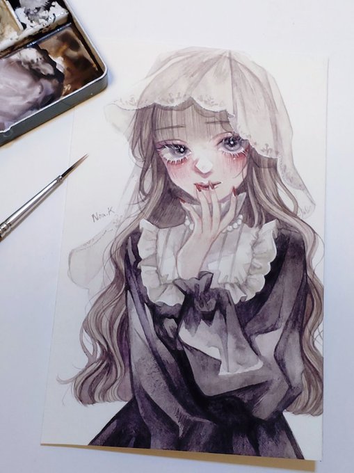 watercolor drawing