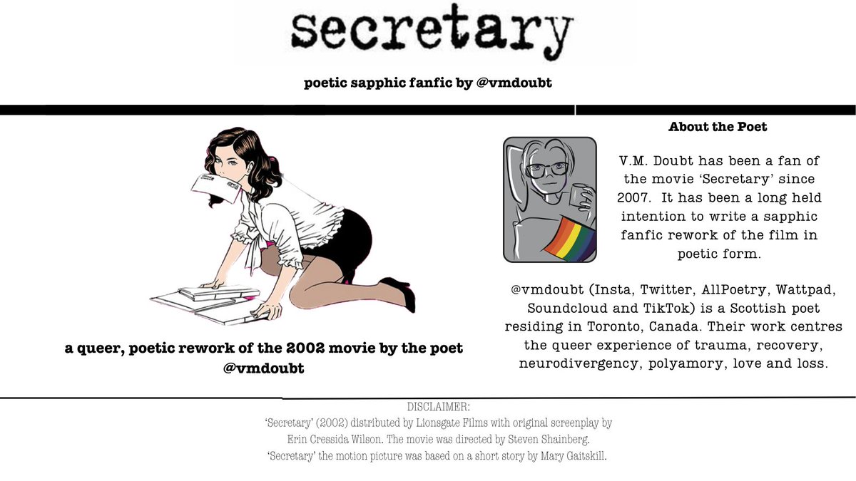 V. M. Doubt - Poet tweet media