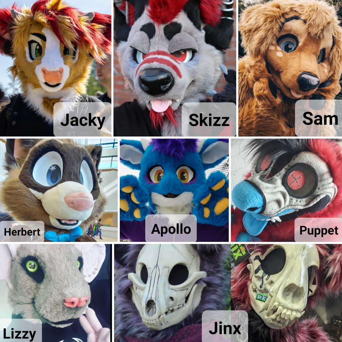 Heyo! I'am Skizz! 
Let me introduce you to my closest characters/sonas. 😊