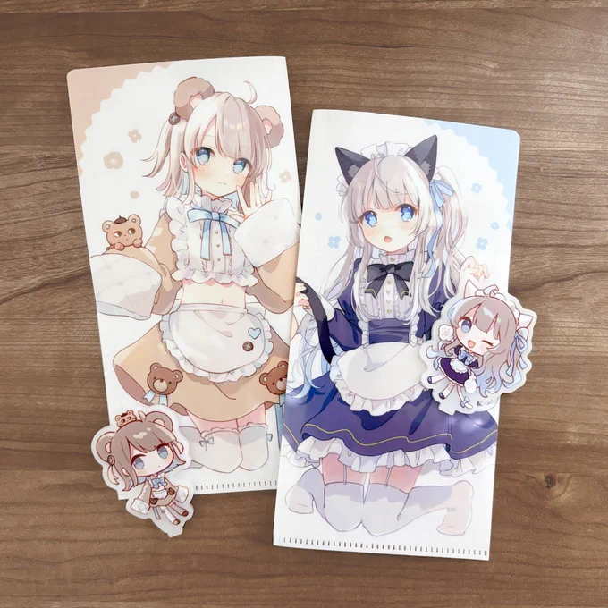 アクリルブロックとチケットファイル届いたよ〜〜!! アクリル分厚くて良い…チケットファイルも発色とても綺麗でした✧