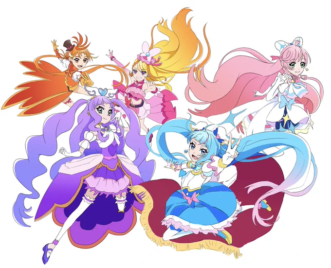 20周年のにープリキュア展いいなあ。#ひろプリ#Precure 