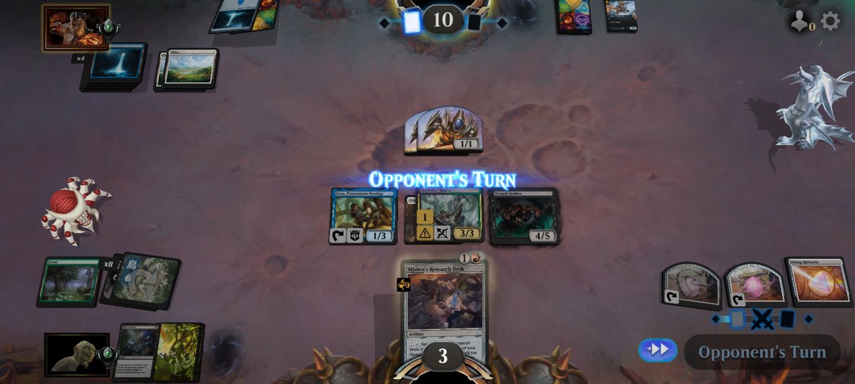 t3dy's tweet photo. 7-0 in #BrothersWar quick draft. Don't get many of those! Deck was so sick, and a redemption tour after a Trad draft in Dimir towards the end of the format that should have been a trophy but for one little misplay. Pulled off some gnarly comebacks. https://t.co/pLj8iRrmtv
