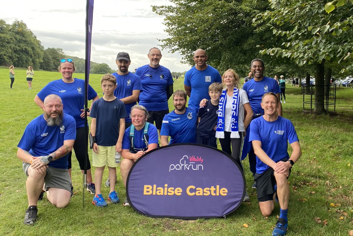 👏Amazing turnout for the #GasTo5k team today at #blaisecastleparkrun Todays numbers 📊 🏃‍♀️10 runners 👥6 spectators 📏5km ran 🆕3 first time parkrunners 👦2 runners under 11 🏅1 Bristol Mayor! #UTG #gasto5k #fitfans #parkrun