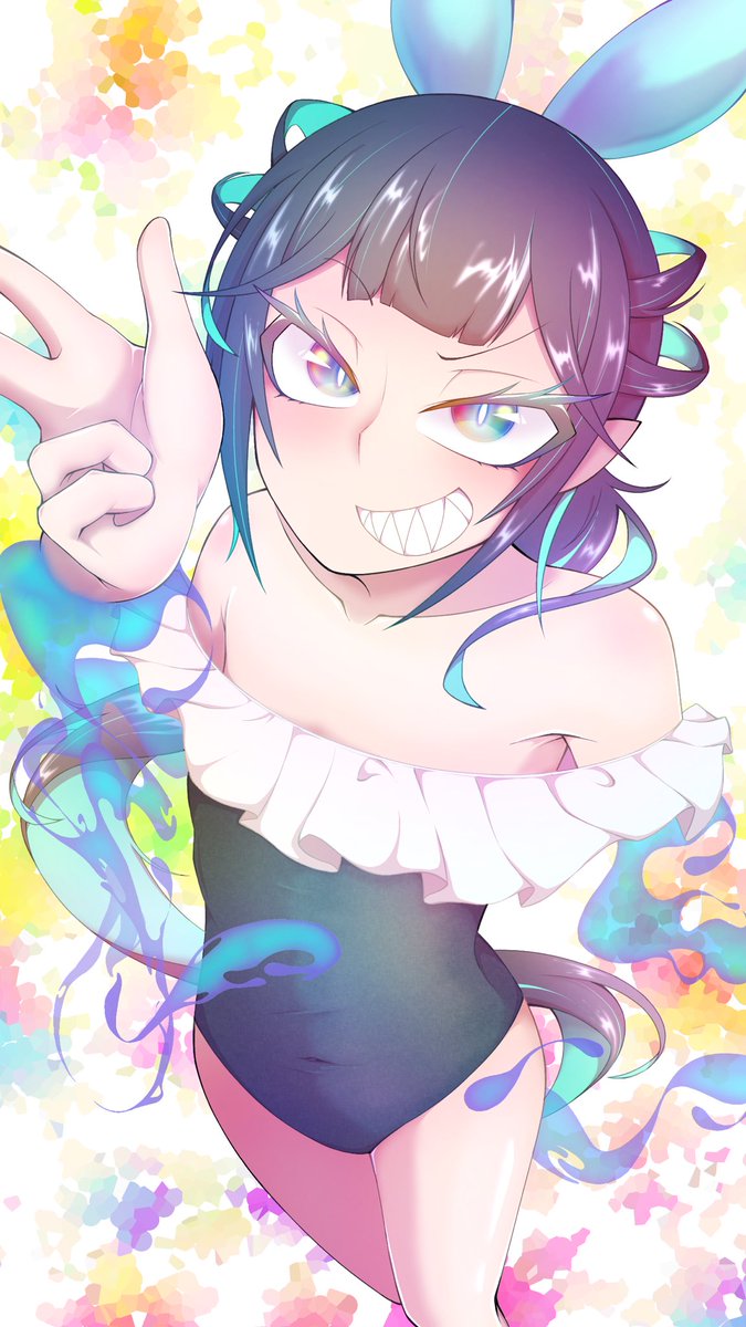 水着アリスちゃん!🩵💜🩷🙌

もう10月になるけど水着描いたっていいんだ

 #えんデミずむ 