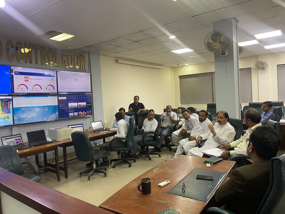 EPA’s control room. Until so far we have been able to control AQI of most of the cities to a healthy level. Barring external factors, we are committed to work for better environment.