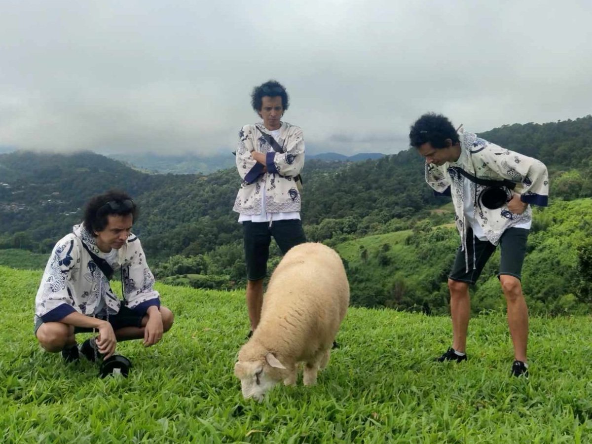 pOngey_'s tweet photo. X discarded my last post, so here's a retry.

Chiang Rai trip, a thread [Day 1]

Started the trip at 4.30 this morning to visit Akha Village, a sheep farm cafe. There were no internet services, so I couldn't stream (again), but here are some pictures. https://t.co/kt133wW8MW