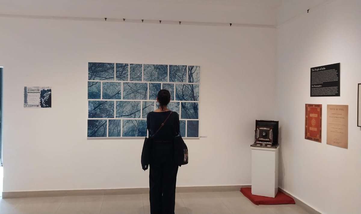 museo_camera's tweet photo. Transport yourself to the past with Museo Camera's extraordinary exhibition featuring cyanotype masterpieces and original Albumen prints from the 1800s. History and art collide at Triveni Kala Sangam, Delhi. #MuseoCameraExhibition #TimelessCaptures #WorldCyanotypeDay #DelhiArt https://t.co/jYY0nXoN7Q