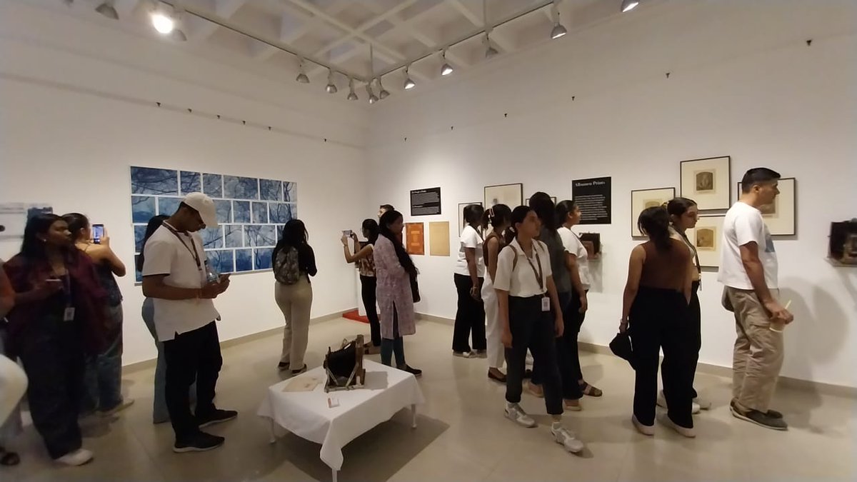 museo_camera's tweet photo. Transport yourself to the past with Museo Camera's extraordinary exhibition featuring cyanotype masterpieces and original Albumen prints from the 1800s. History and art collide at Triveni Kala Sangam, Delhi. #MuseoCameraExhibition #TimelessCaptures #WorldCyanotypeDay #DelhiArt https://t.co/jYY0nXoN7Q