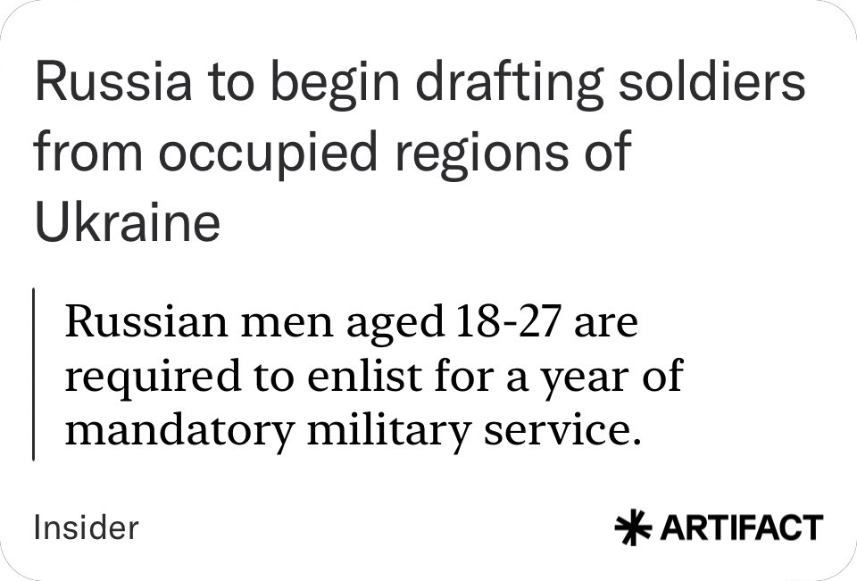 yt_here's tweet photo. “Russian men aged 18-27 are required to enlist for a year of mandatory military service.” Why is there no humanitarian law or institution to intervene. #Ukraine #russia #lawofone https://t.co/0UpEnsix5k https://t.co/PxzNirk66m