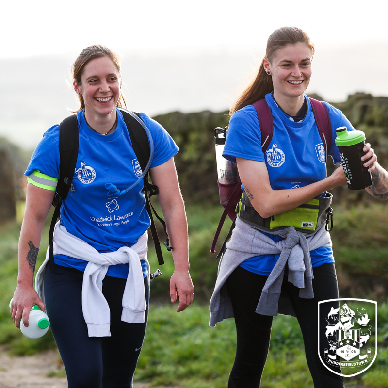 htafc's tweet photo. 👏🏻 Our walkers will be celebrating their achievements with a lap of honour at 2.40pm!

🏟️ Make sure you're in your seats nice and early so you can show some support for our #MilesForMarcus participants!