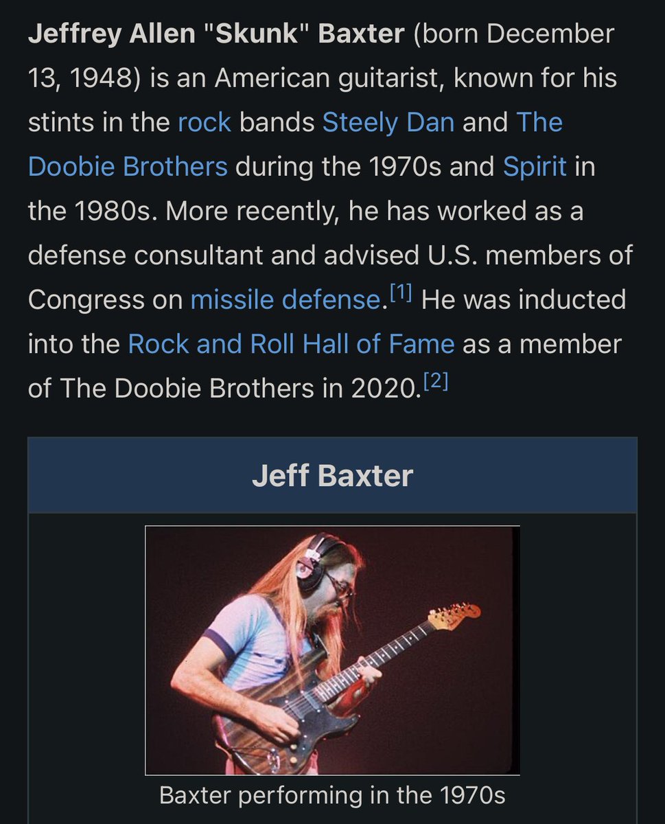willmonk's tweet photo. Talk about a varied career. An interest in audio engineering led him to be come a self taught missile defence expert. https://t.co/fwa1LzsoeZ