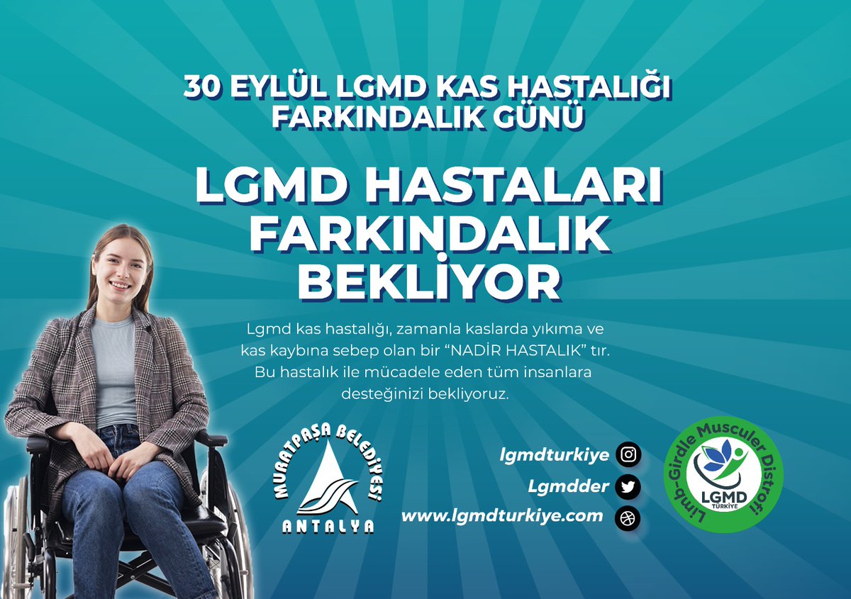 LGMD Kas Hastalıklarına duyarlılığınızdan dolayı teşekkürler Antalya <a href="/MuratpasaBld/">Antalya Muratpaşa Belediyesi</a> <a href="/Av_umituysal/">ÜMİT UYSAL</a> Başkan. <a href="/Lgmdder/">Lgmd'li birey 💚💚💚</a>