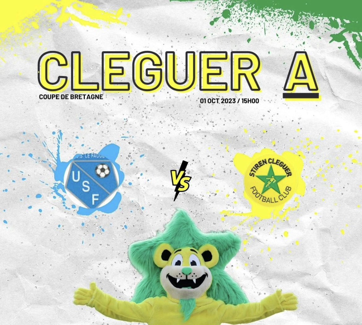 SCleguer's tweet photo. 🗓️Match du Week-end 

Une seule équipe joue ce dimanche, à savoir notre équipe A qui se déplace sur la pelouse du Faouët pour un match de coupe de Bretagne !

Allez la Stiren 🔰 https://t.co/gPxK8nSJLx