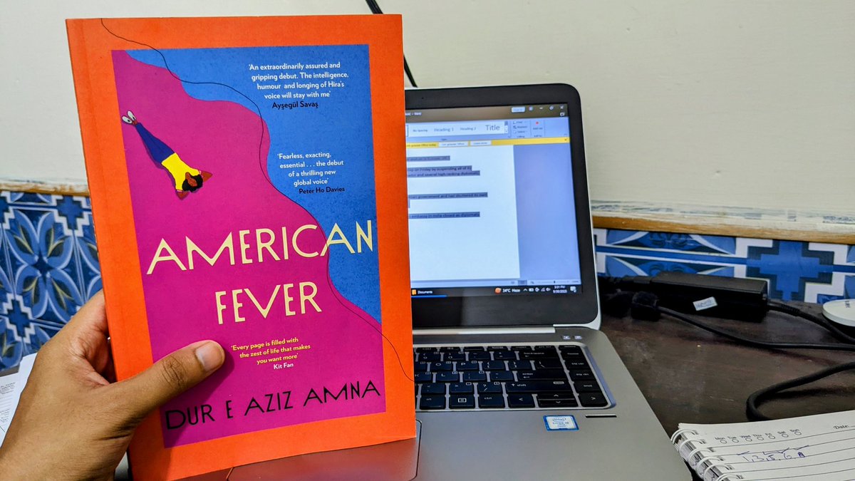 Just got my hands on '#AmericanFever' by Dur-e Aziz Amna - the novel I've chosen for my Master's #Thesis! This novel promises to be an insightful exploration of cultural adaptation, identity negotiation and power relations. Can't wait to unravel its pages.

#EnglishLiterature