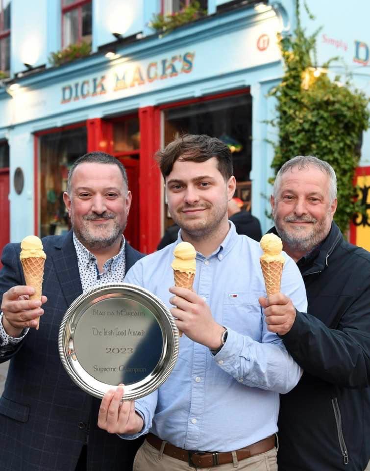 We’re absolutely thrilled to announce that our Mango sorbet achieved best in County, Best in Province and Supreme Champion at the 2023 Blas na h’Éireann Irish Food Awards in Dingle. We’d like to thank the entire Blas team and everyone who has supported and congratulated us. 🏆