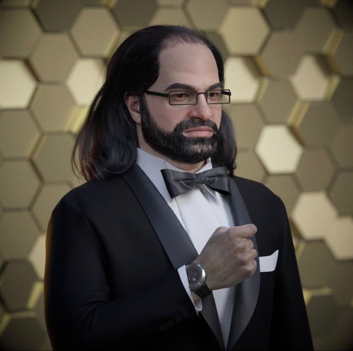 xSPECTAR's tweet image. #xSPECTAR agent @JoelKatz dressed up for The Proper After Party? 🧬

#theProperParty929 #TheProperParty