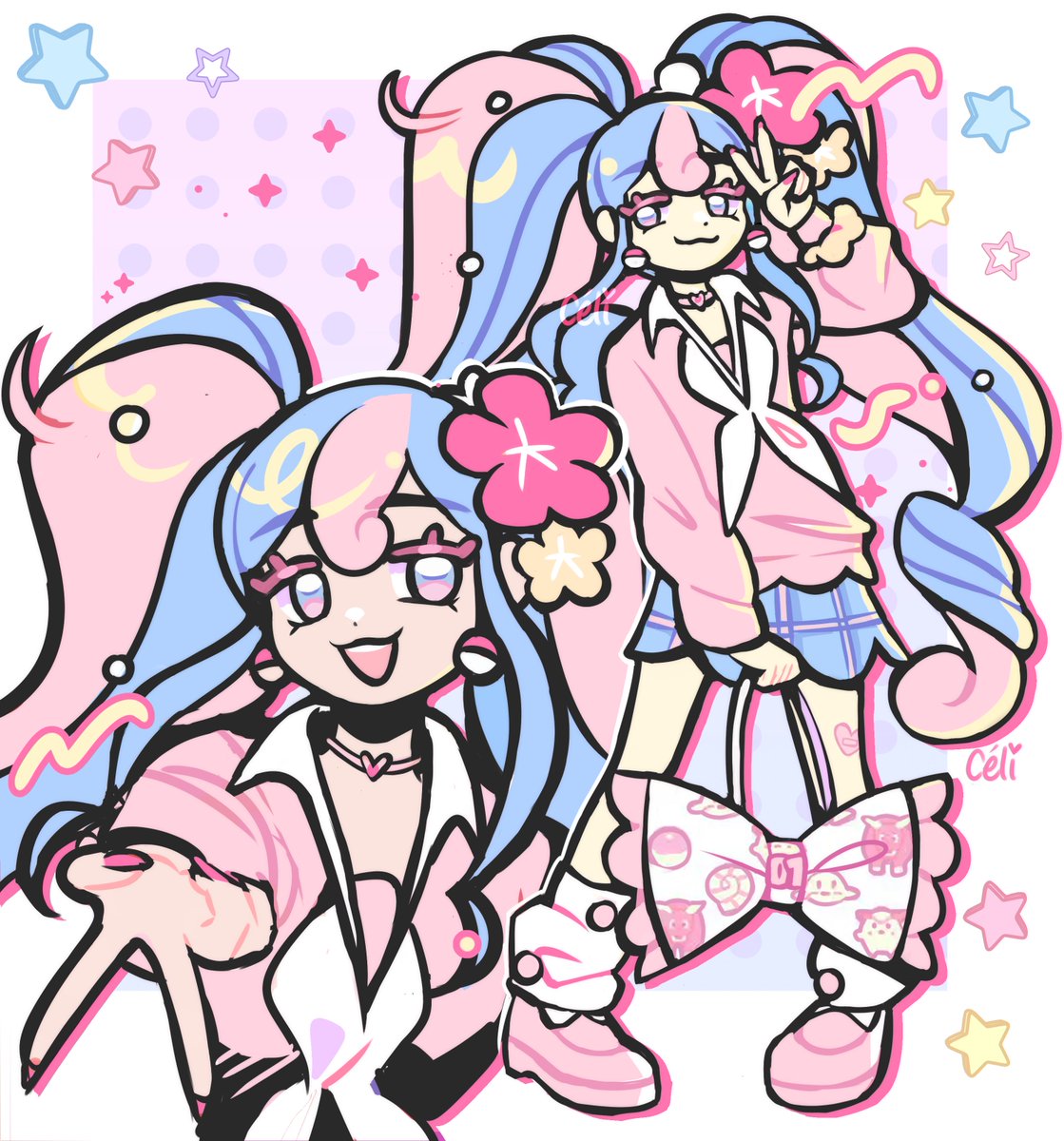 「fairy type miku my beloved  #ポケミク 」|céli 🩷のイラスト