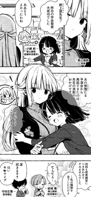 とある研究室の修士ちゃんと助教さん 